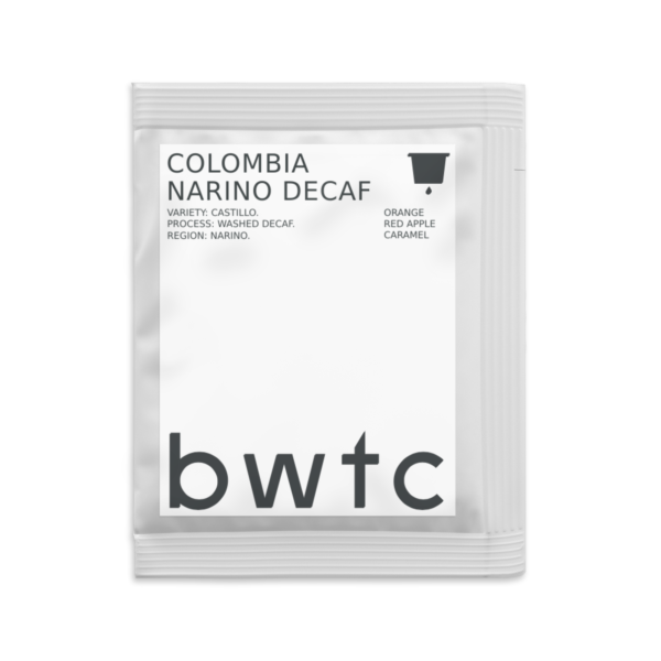 Дріп-кава Colombia без кофеїну у фільтр-пакетику для заварювання