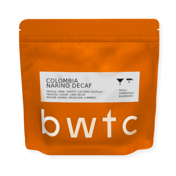 Кава в зернах Colombia Narino Decaf